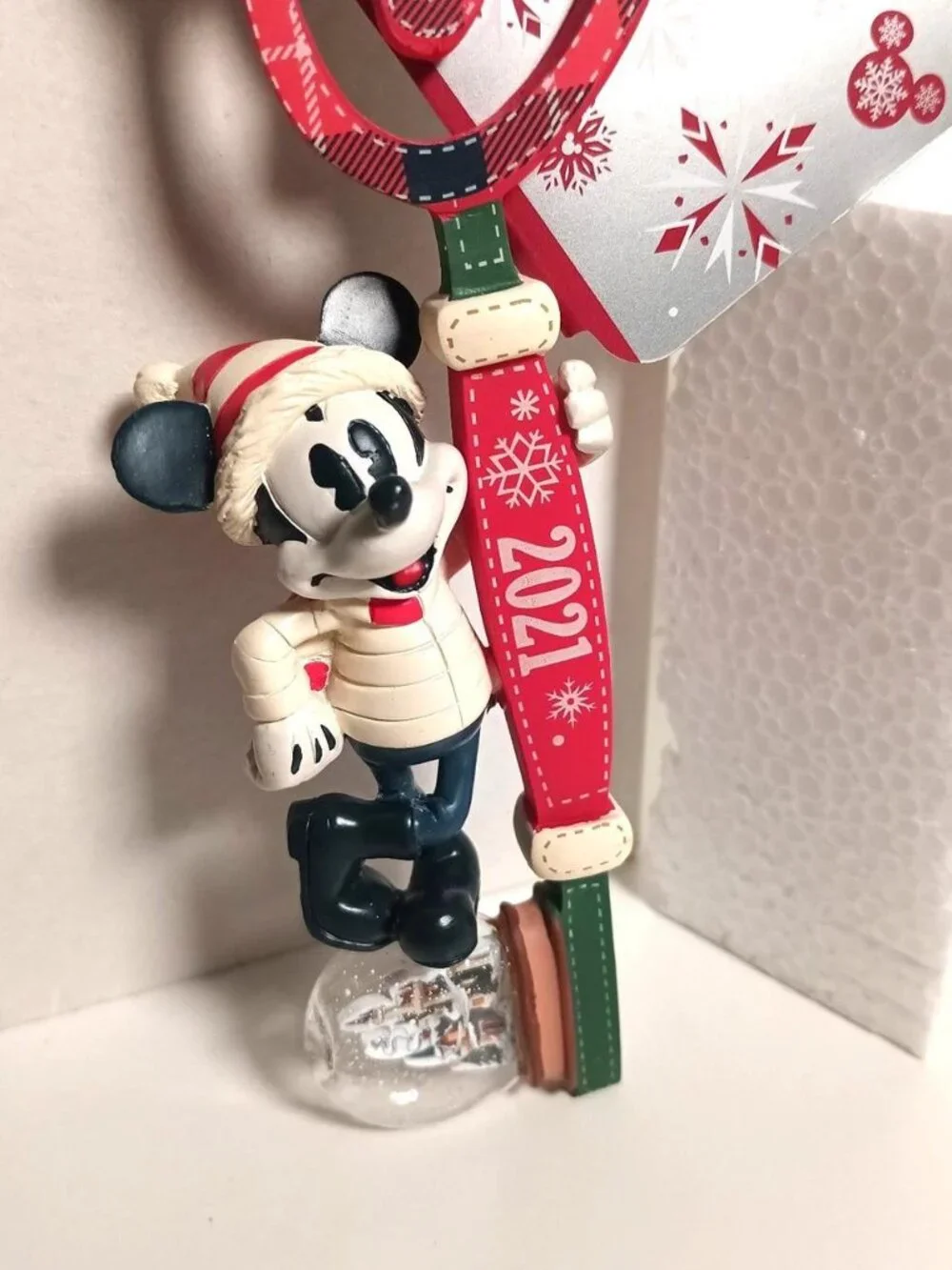 Mickey Mouse Christmas Holiday 2021 Sketchbook Disney Key Hanging Ornament